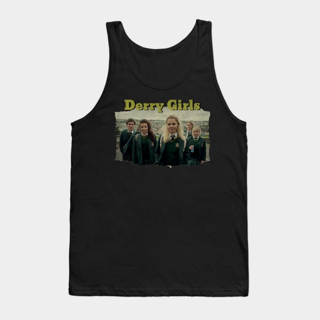 Derry Girls Exclusive Design Tank Top by Alaknanda prettywoman